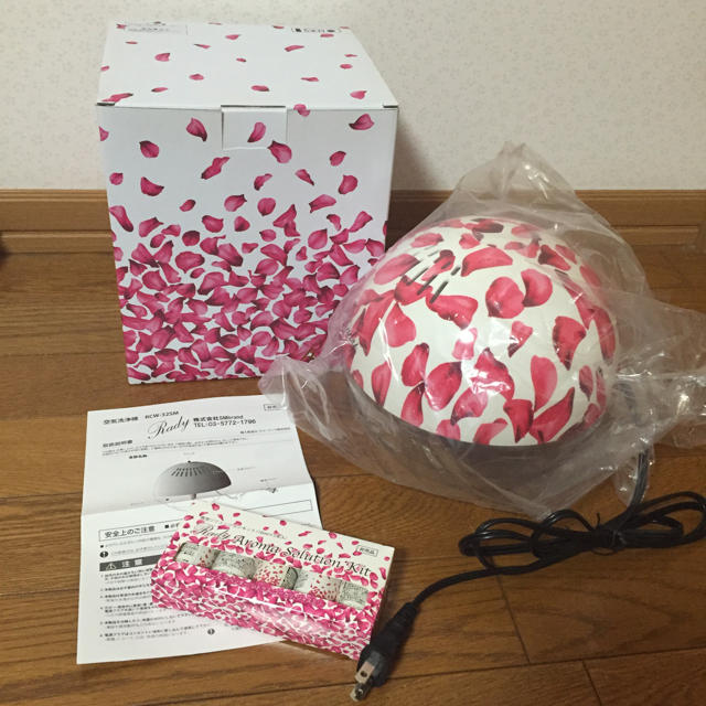 Rady♡花びら空気洗浄機 Rady 花びら ノベルティ 空気清浄機