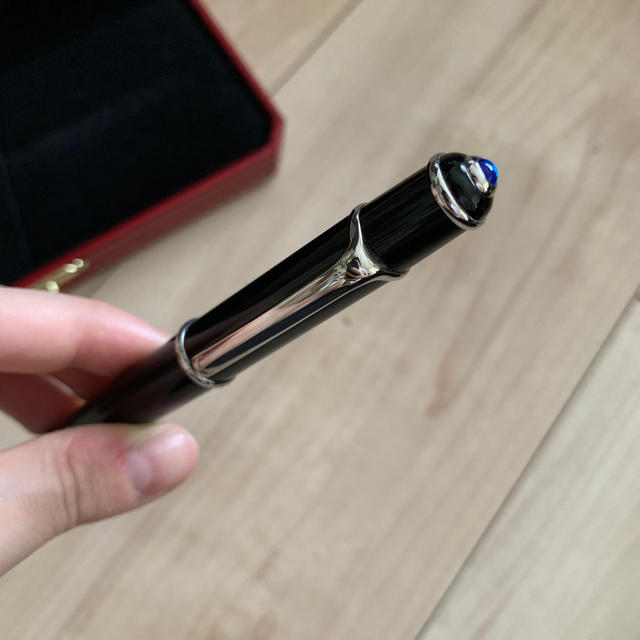 7-163 SAILOR セーラー シャレーナ万年筆 銀 ストライプ極細 18k