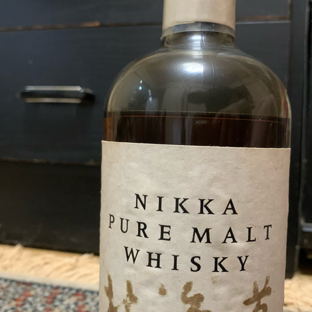 未開栓】ニッカウイスキーピュアモルト北海道12年750ml(箱無し)