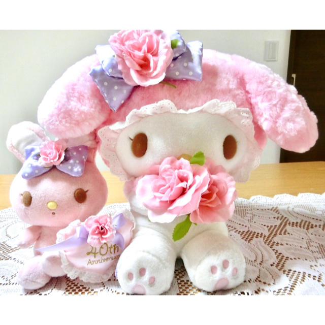 希少、レア✨】マイメロディピューロランド限定40周年ぬいぐるみ 希少