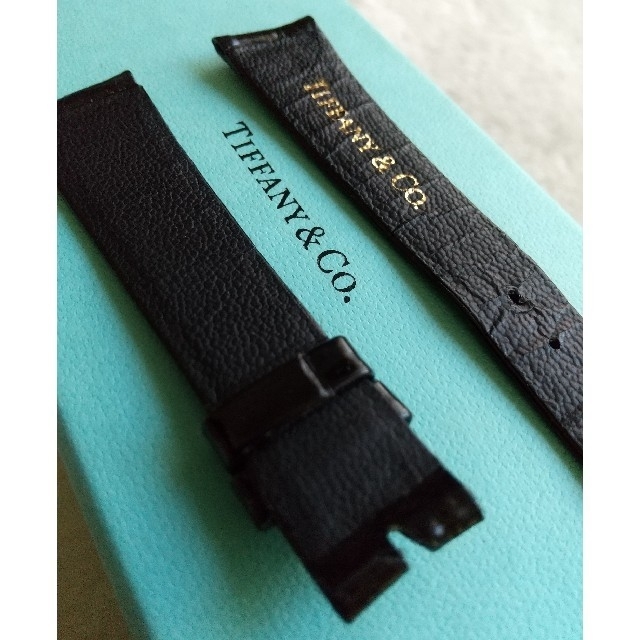 Tiffany & Co. ビンテージ レザー 時計 替えレザーベルト2本付き