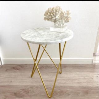 ZARA HOME 大理石 コーヒー・サイドテーブル