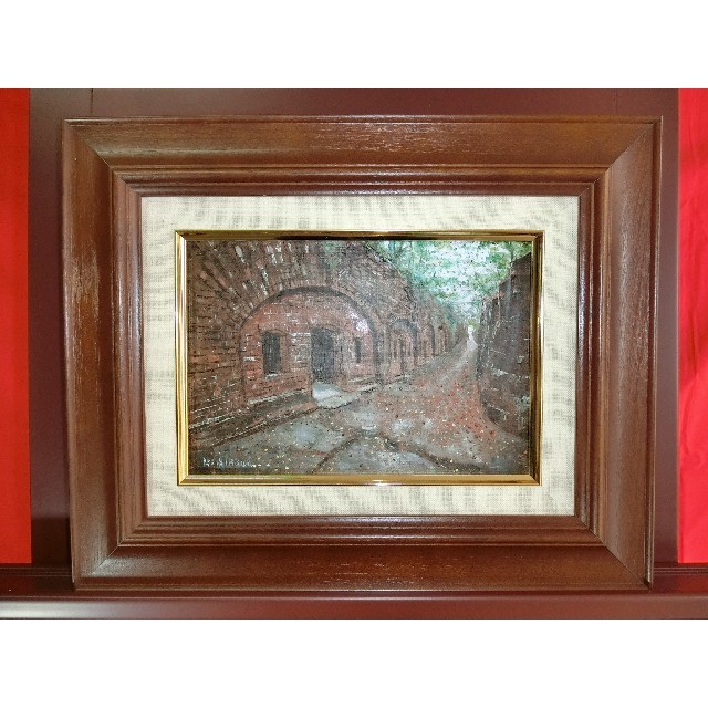 ART】石川佳図真筆(友ヶ島)サムホール