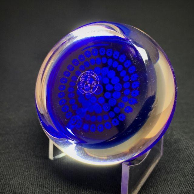 Baccarat - 1992 ミッドナイトブルー BACCARAT クリスタル ペーパー