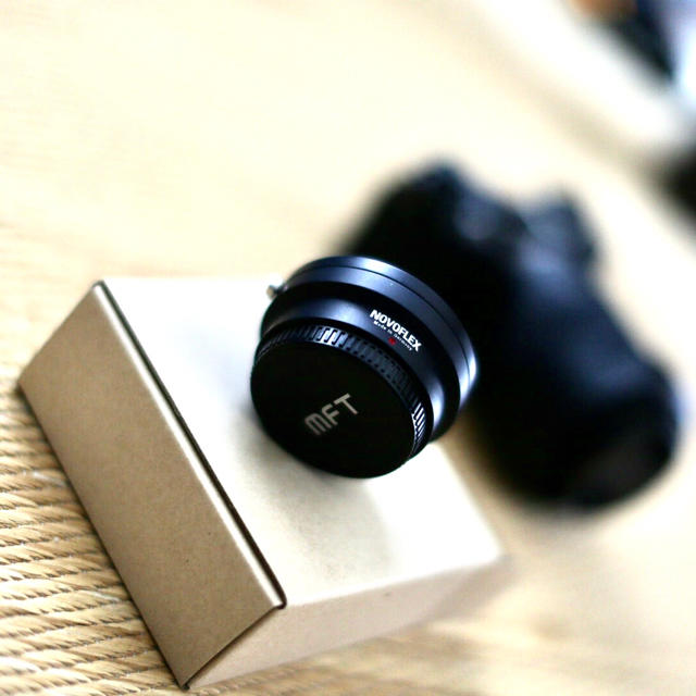 OLYMPUS - Novoflex EFレンズをマイクロフォーサーズ機に装着させる