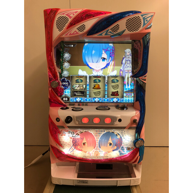 スロット実機 Re:ゼロから始める異世界生活 双子パネル 新 モ