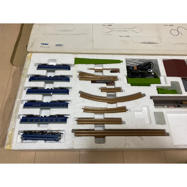 ほぼ新品】TOMIX 90023ベーシックセット3 ブルートレイン6両セット