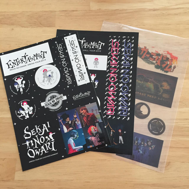 SEKAI NO OWARI terminalステッカー SEKAI NO OWARI terminal