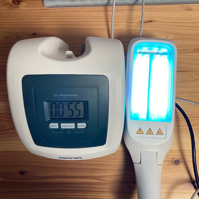 家庭用ナローバンドUVB照射装置 乾癬・アトピー