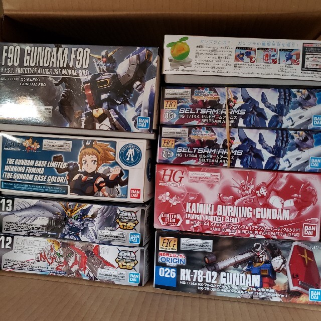 ガンプラHG、RG、MGまとめ売り！ ガンプラHG、RG、MGまとめ売り！
