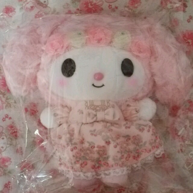 マイメロディ リズリサ リズメロくじ 第二弾 ラストワン ぬいぐるみ