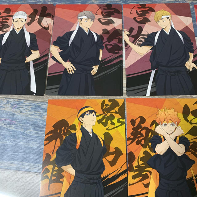 ハイキュー 宮治 和服 ポストカード 99枚 ハイキュー 宮治 和服 ポスト