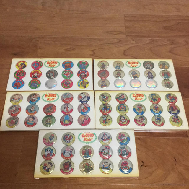 ビックリマン バッジセット A賞14枚5セット ビックリマン バッジセット