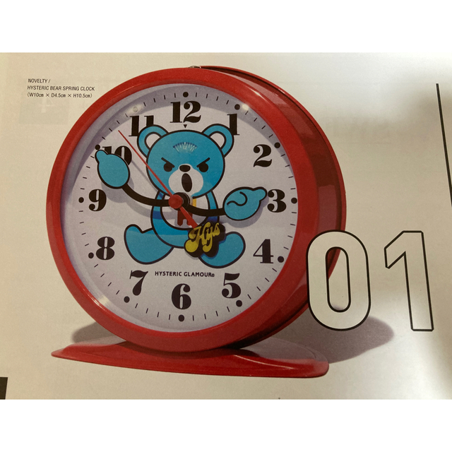 非売品】ヒステリックグラマー ノベルティ 置時計 動作確認済み