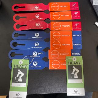 JALプライオリティタグ100枚セット JAL ネームタグ素材はファースト