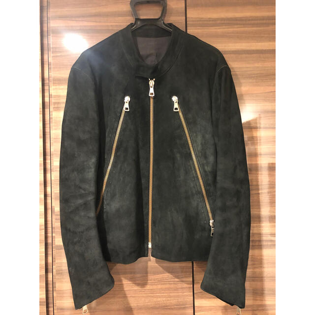 マルタンマルジェラ 05AW スエード ハの字 八の字 ライダース