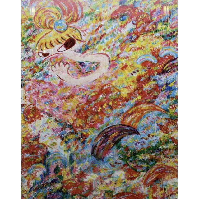 新品未開封品 ロッカクアヤコ「魔法の手 ロッカクアヤコ作品展ポスター