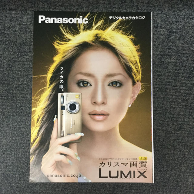 浜崎あゆみ Panasonic D-snap デジカメ 告知ポスター ポスター [破損品