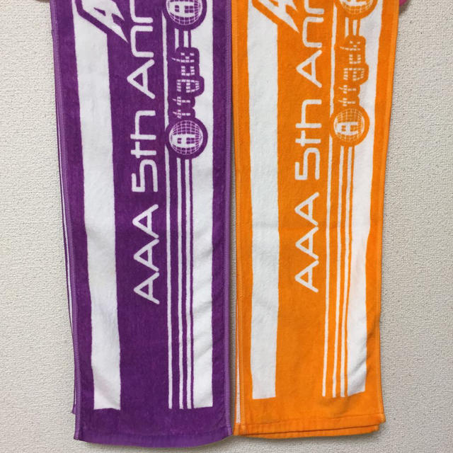 AAA 復刻タオル (青) AAA 復刻タオル AAA 復刻 タオル 青