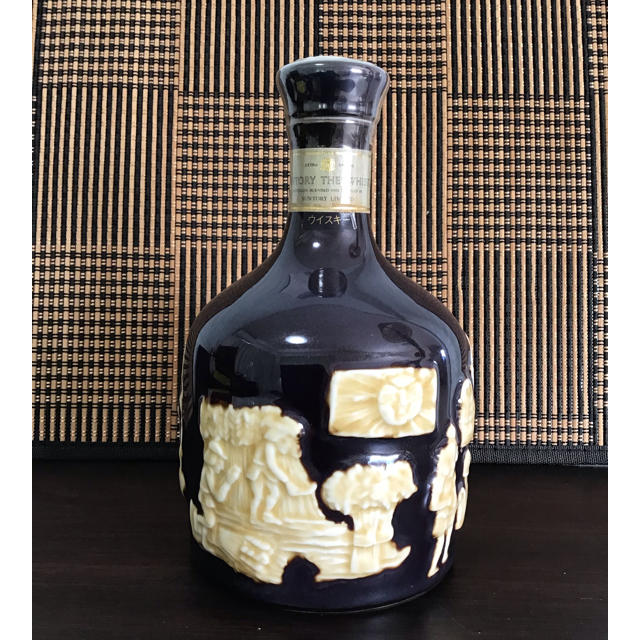 未開栓】SUNTORY サントリー ザ・ウイスキー 有田焼 陶器ボトル