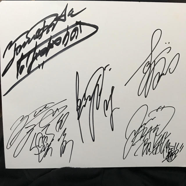 Janne Da Arc サイン Janne Da Arc ジャンヌダルク 直筆 サイン