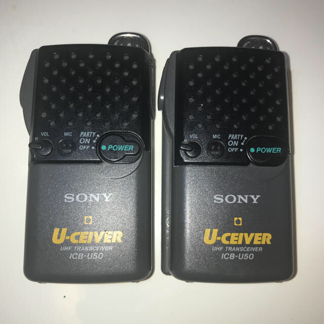 SONY ICB-87Rトランシーバー ジャンク SONY ICB-87Rトランシーバー