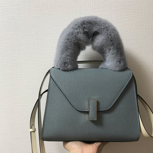 ヴァレクストラ ヴァレクストラ ファーハンドル グレー ハンドルカバー