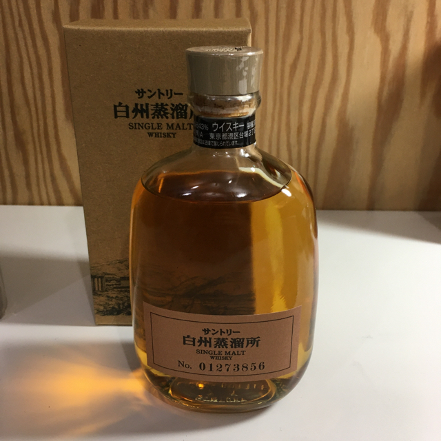 サントリー - 白州蒸溜所限定ウイスキー、グラス、スキットル 白州