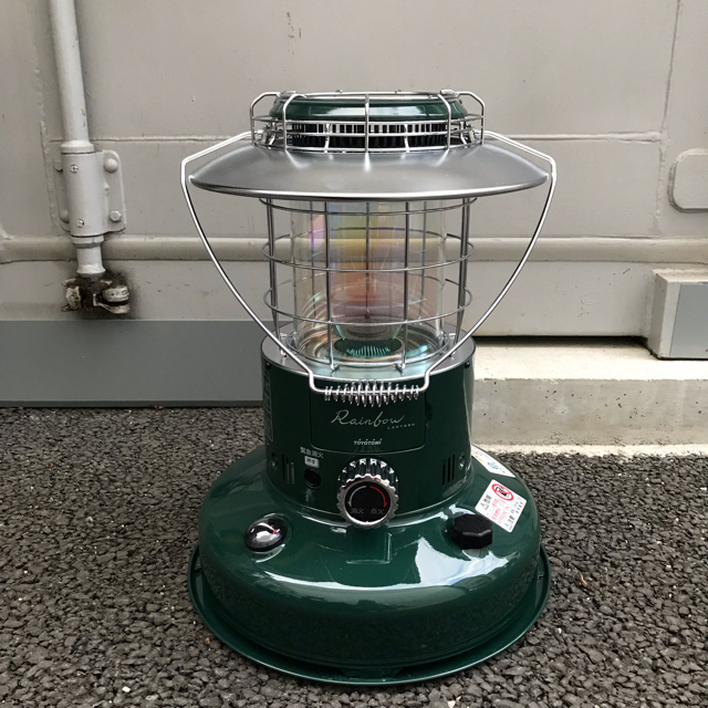 TOYOTOMI レインボーストーブ ダークグリーン 23年製 人気】トヨトミ