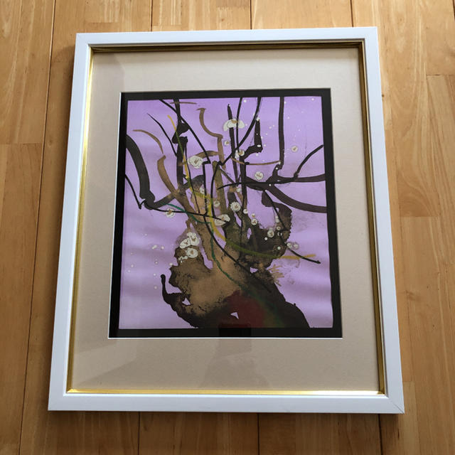 新品 横山喜八郎 白梅図の通販 by おやゆびひめ's shop｜ラクマ