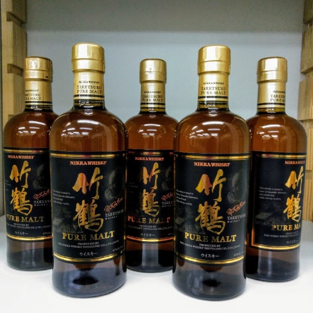 竹鶴ピュアモルト5本セットお買い得品 竹鶴ピュアモルト5本セット(