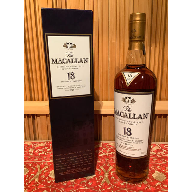 サントリー ザ マッカラン 18年 700ml サントリー ザ・マッカラン 18年