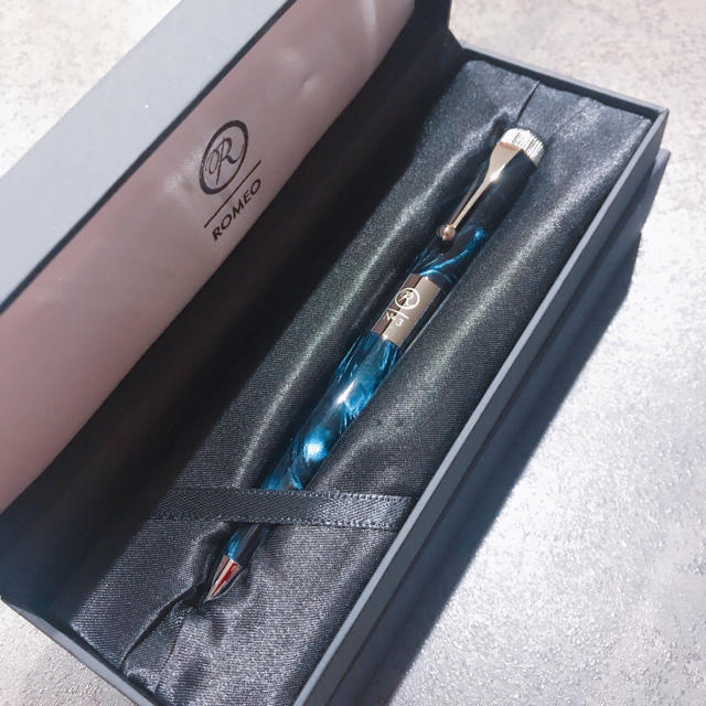 Romeo No.3 イタリアンブルー太軸ボールペン 伊東屋 銀座伊東屋 ROMEO No.3