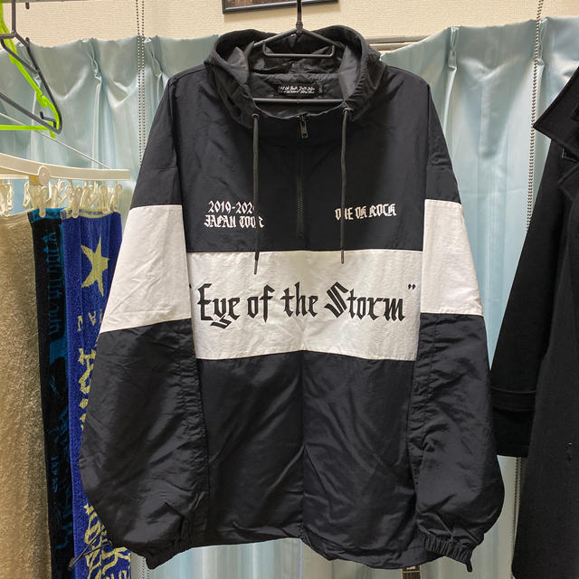 JAPAN ファッション ONE OK ROCK Eye of the Storm ナイロンパーカー M