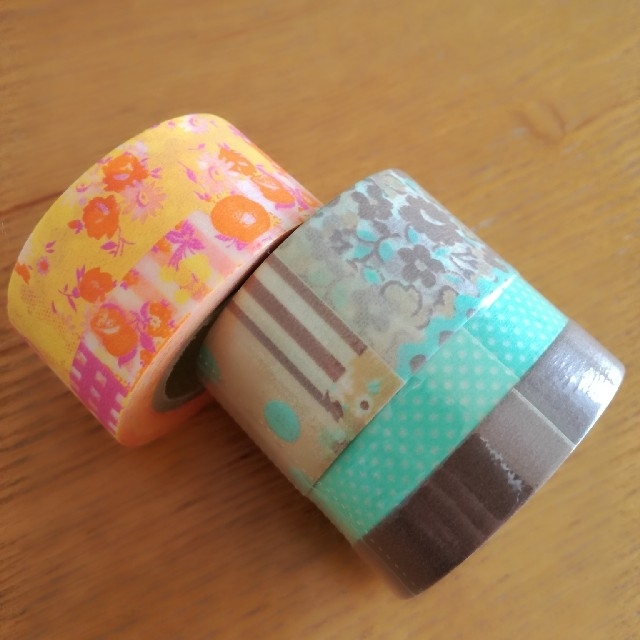 MARK'S Inc. - マークス 廃盤 マスキングテープ コラージュ ブラウン