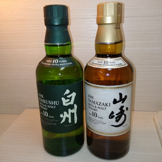サントリー白州10年、山崎10年セット サントリー 白州 10年 サントリー