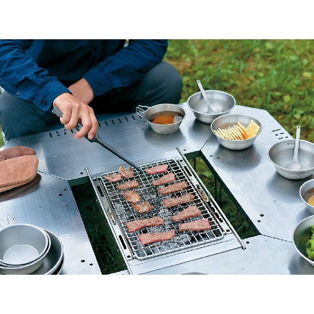 peak ジカロテーブル & 1ユニットブリッジとのSET！ スノーピーク(snow