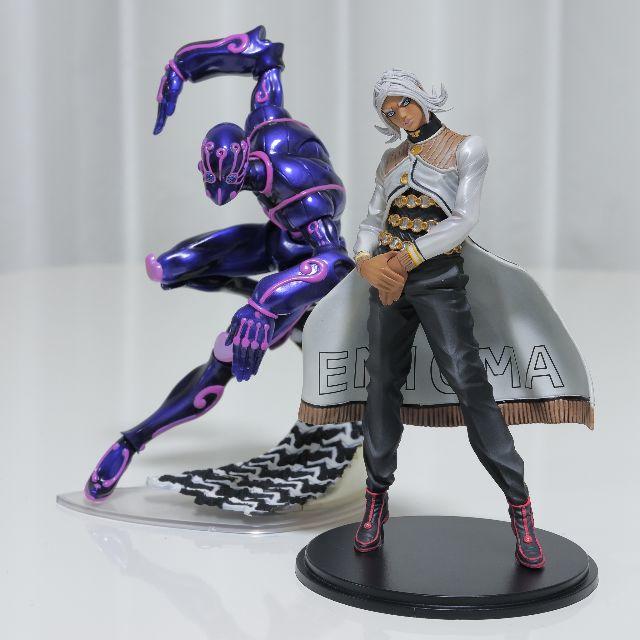 ジョジョ スタチュー・レジェンド 噴上裕也とハイウェイ・スターの2体