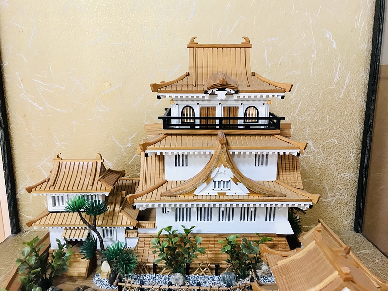 岸和田城天守閣勾欄平桁木口金具