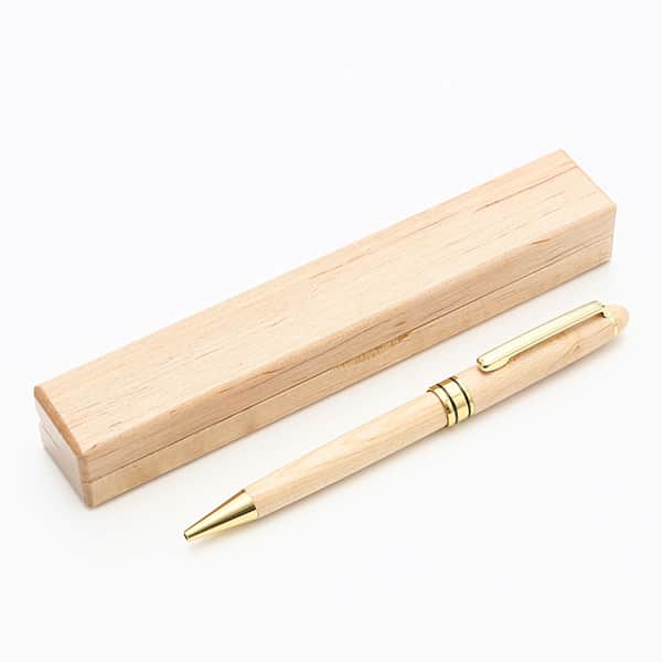 PILOT 木製ボールペン レザーケース付き PILOT 木製ボールペン レザー