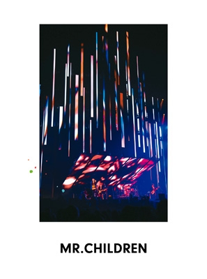 Mr.Children B2ポスター 半世紀へのエントランス Mr.Children 30th