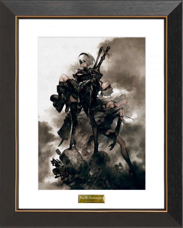 新品 ニーア 今ハ星モ無ク 複製原画 NieR Art 限定品】複製原画「