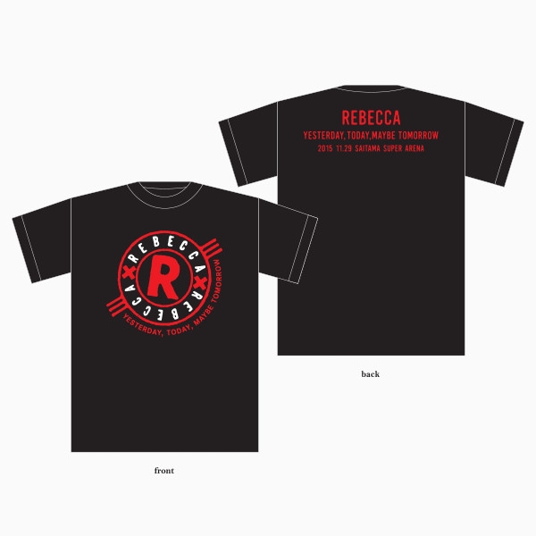 REBECCA レベッカ 2015 横浜アリーナ スタッフクルー Tシャツ REBECCA