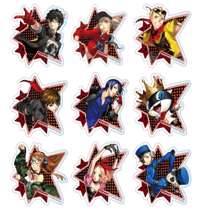 アクリルバッジ 1BOX ペルソナ5 ダンシング・スターナイト : ペルソナ