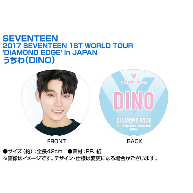SEVENTEEN セブチ ディノ DINO うちわセット SEVENTEEN ディノ うちわ