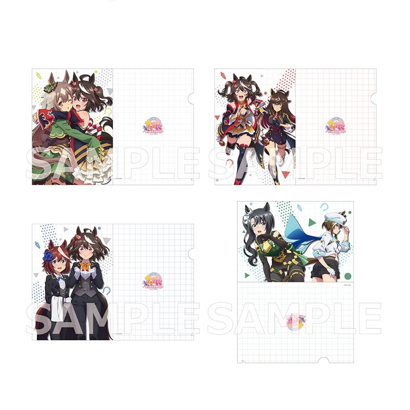 A5クリアファイルセット（ペアイラストver.）/ TVアニメ『ウマ娘
