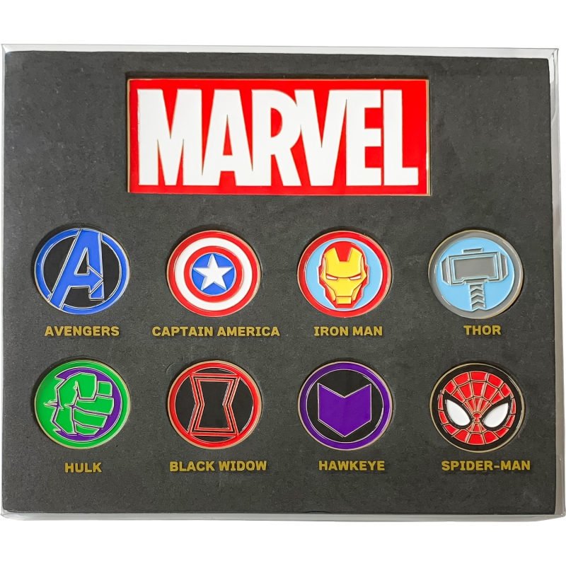 アベンジャーズキャンパス ピンバッジ フランス マーベル