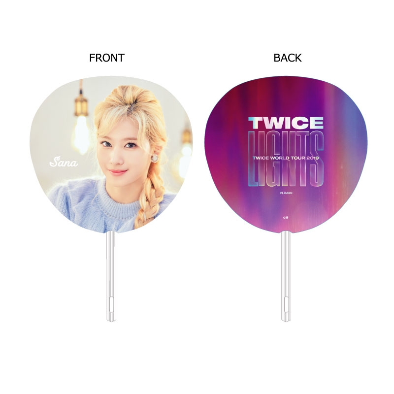 TWICE サナ サイン入りうちわ 【READY TO BE】 【公式通販】