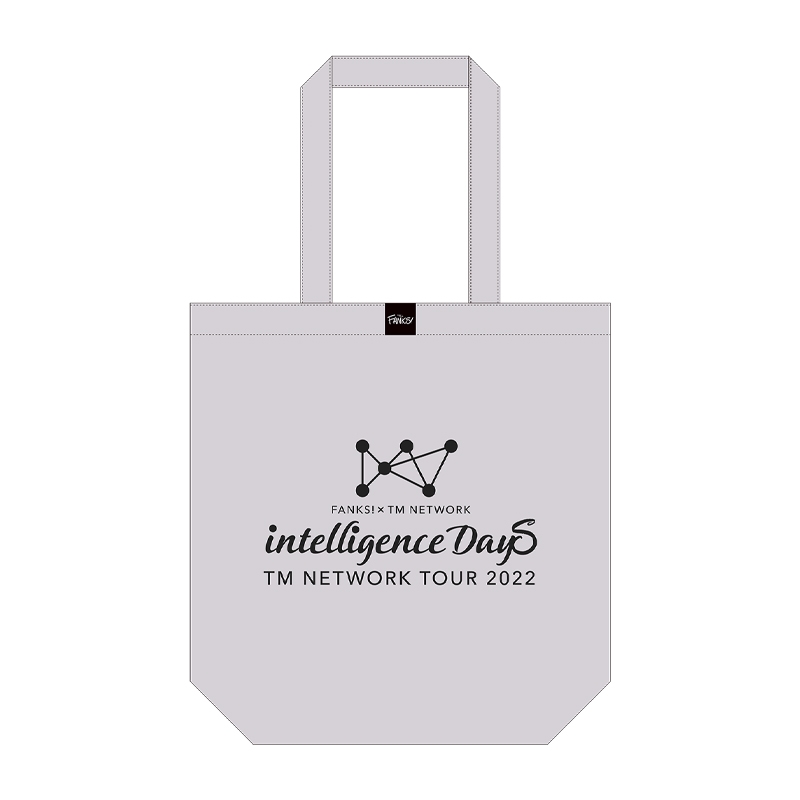 TKSオリジナル スクラッチロゴ入りリボントート バック TM NETWORK TKS