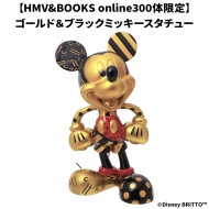 世界2千個限定】DISNEY×BRITTO ミッキースタチュー 2個セット
